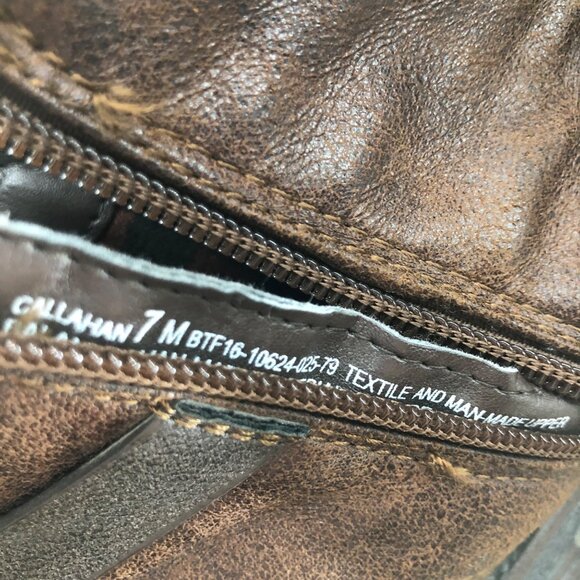 Baretraps Ankle Boots Womens 7M Callahan Brown Zip Booties - Picture 10 of 11